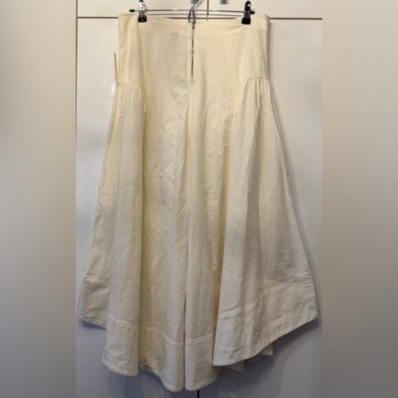 NWT Size 8 - Anthropologie Linen Extended Waist Pants (NWT US$ 138) - Picture 8 of 16